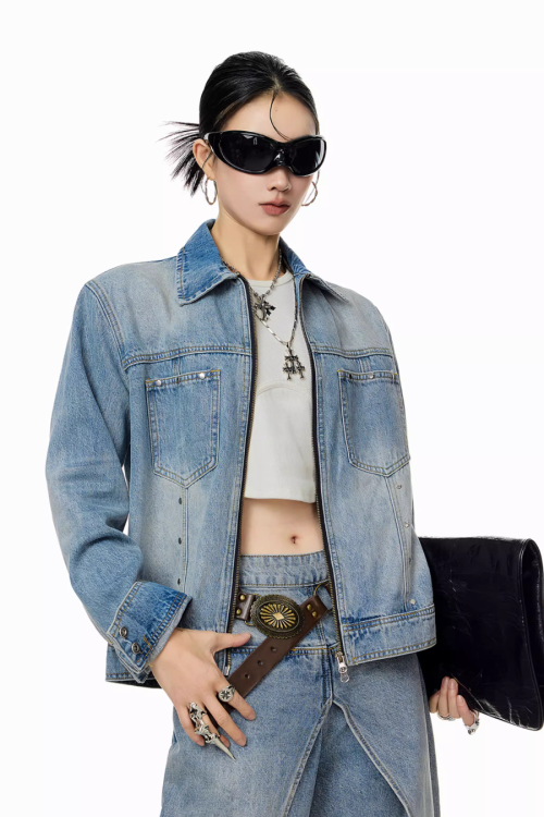 Retro Casual Denim Jacket