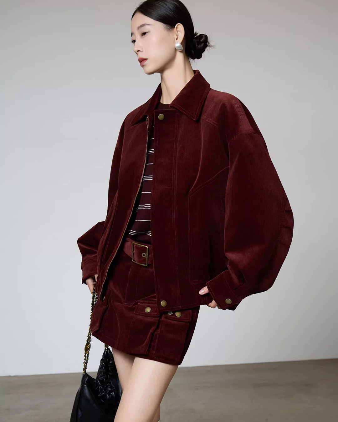 Retro Corduroy Jacket / Mini Skirt Retro Corduroy Jacket / Mini Skirt