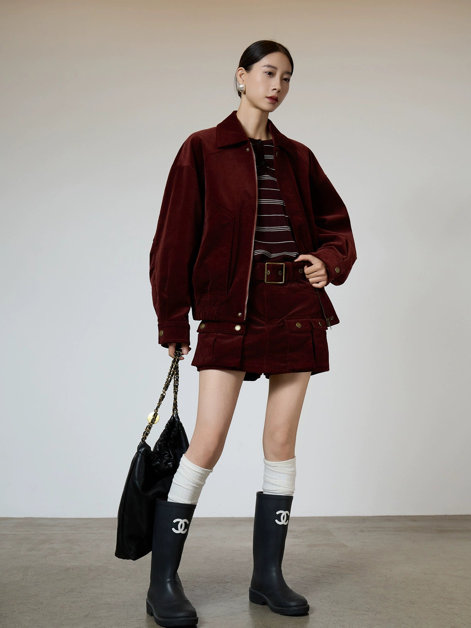 Retro Corduroy Jacket / Mini Skirt Retro Corduroy Jacket / Mini Skirt