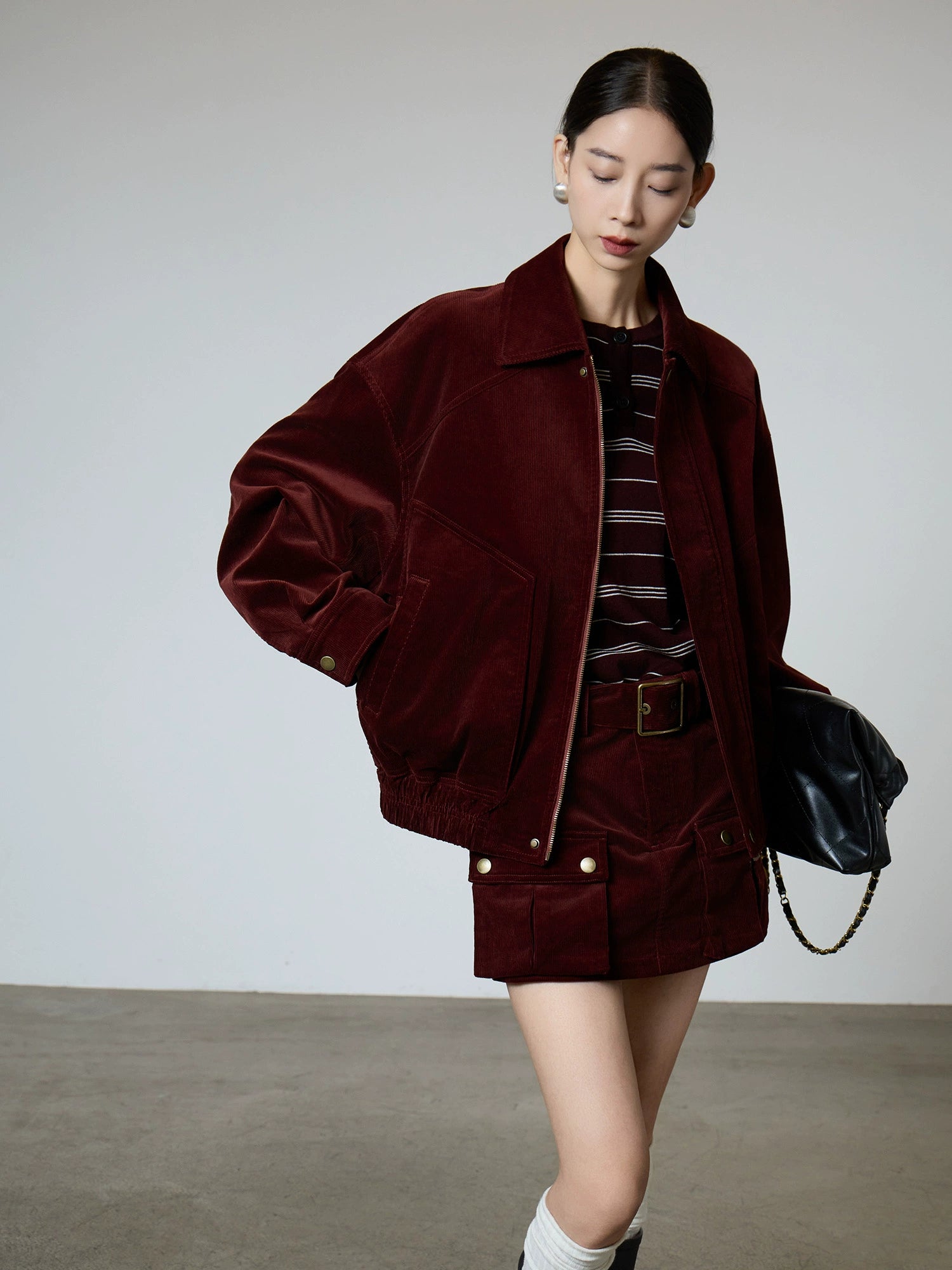 Retro Corduroy Jacket / Mini Skirt Retro Corduroy Jacket / Mini Skirt