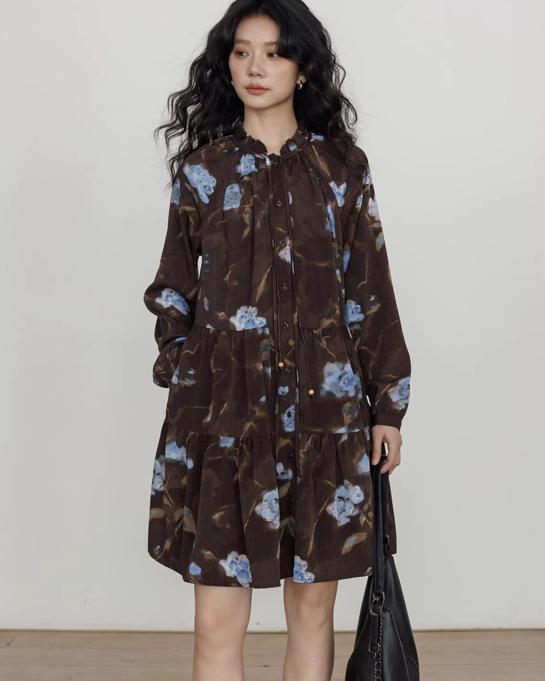 Retro Flower Print Dress Retro Flower Print Dress