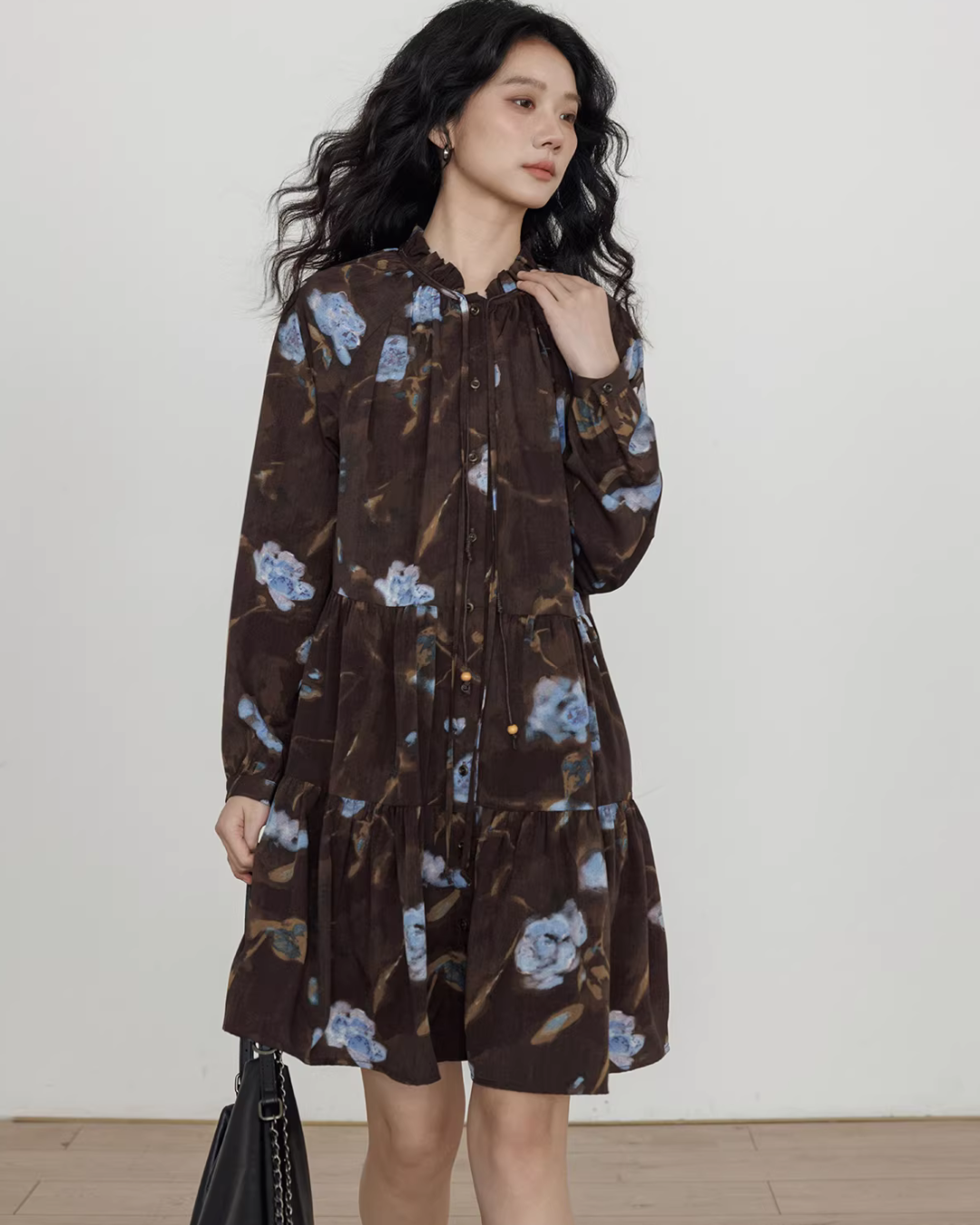 Retro Flower Print Dress Retro Flower Print Dress