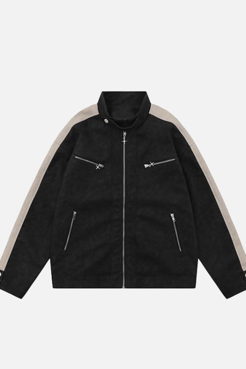 Retro Gothic Leather Jacket