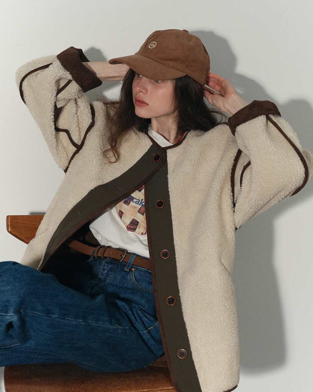 Retro Lamb Wool Jacket Retro Lamb Wool Jacket