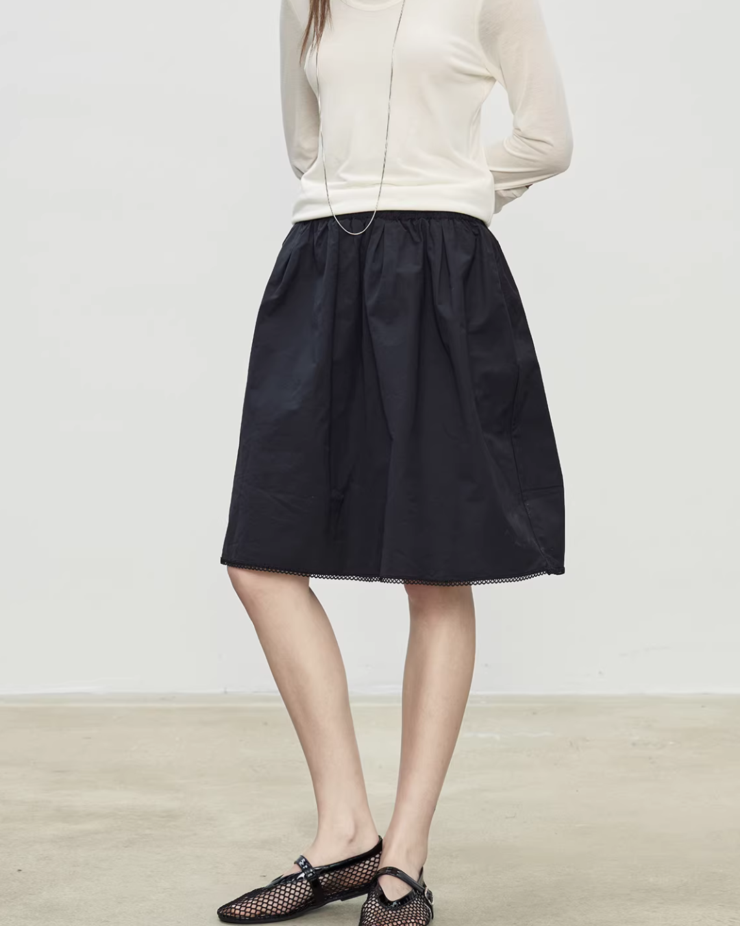 Retro Puffy Half Skirt Retro Puffy Half Skirt