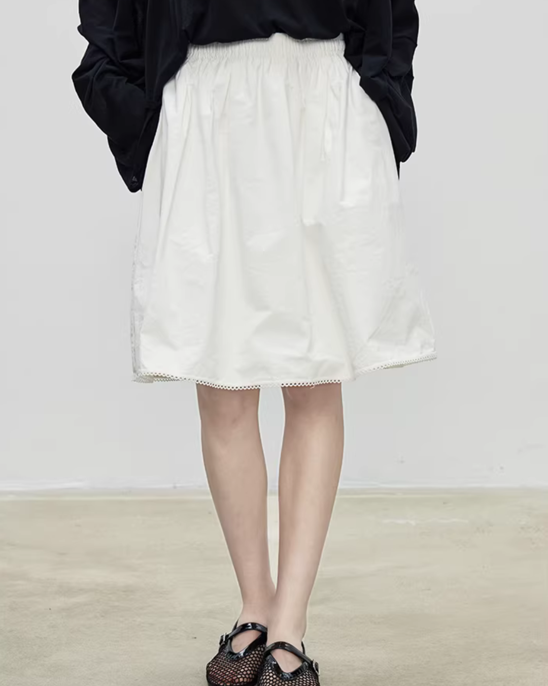 Retro Puffy Half Skirt Retro Puffy Half Skirt