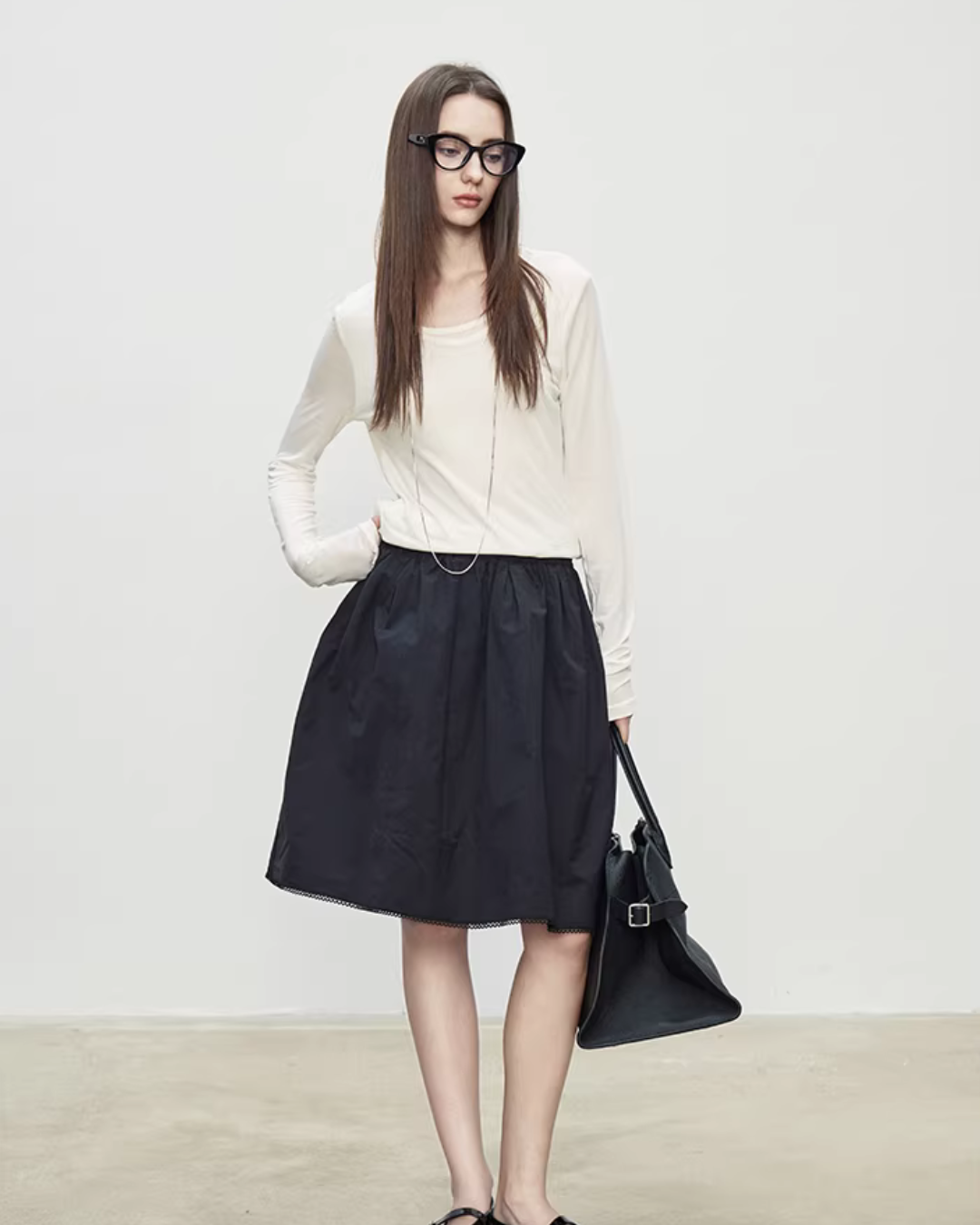 Retro Puffy Half Skirt Retro Puffy Half Skirt