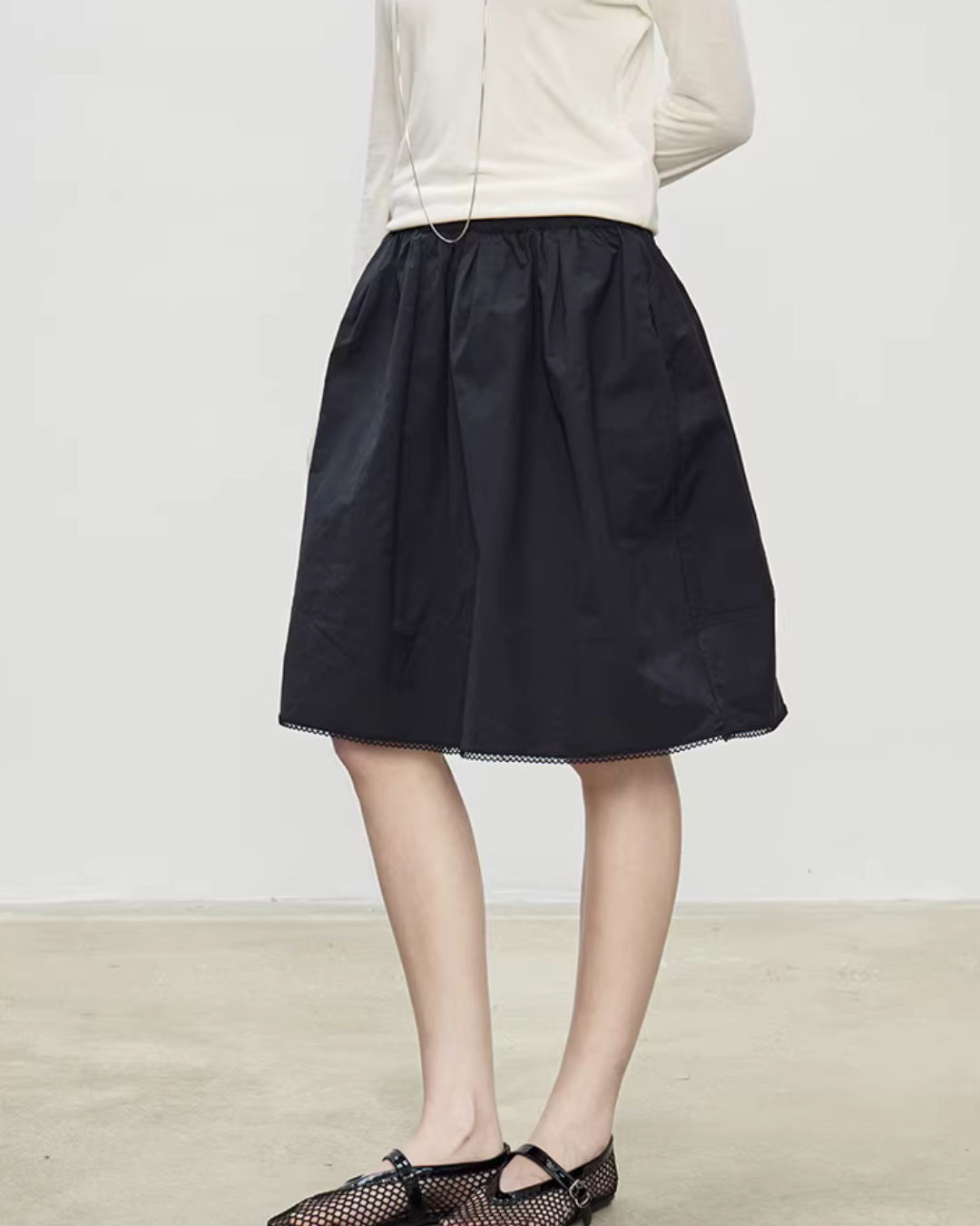 Retro Puffy Half Skirt Retro Puffy Half Skirt