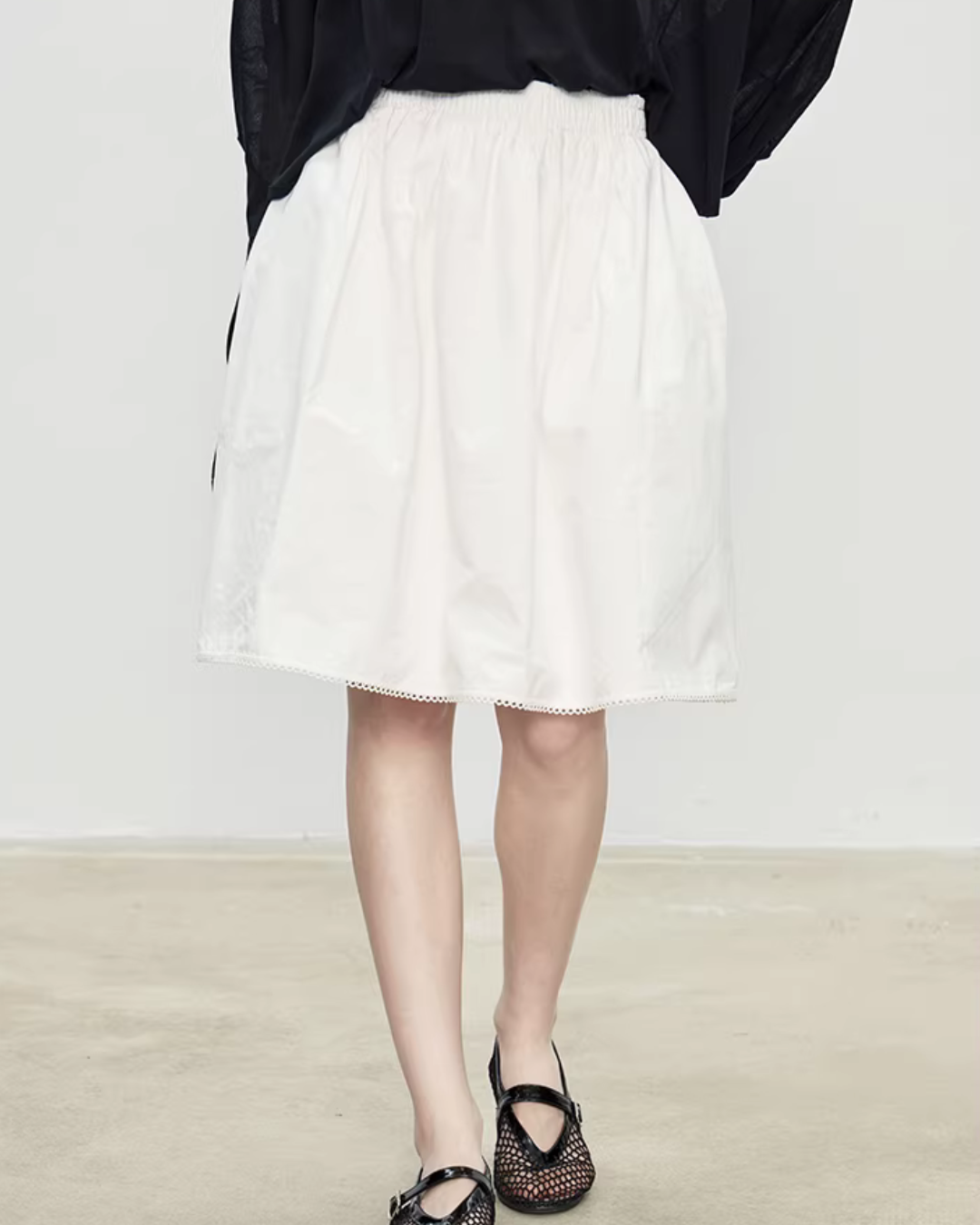 Retro Puffy Half Skirt Retro Puffy Half Skirt