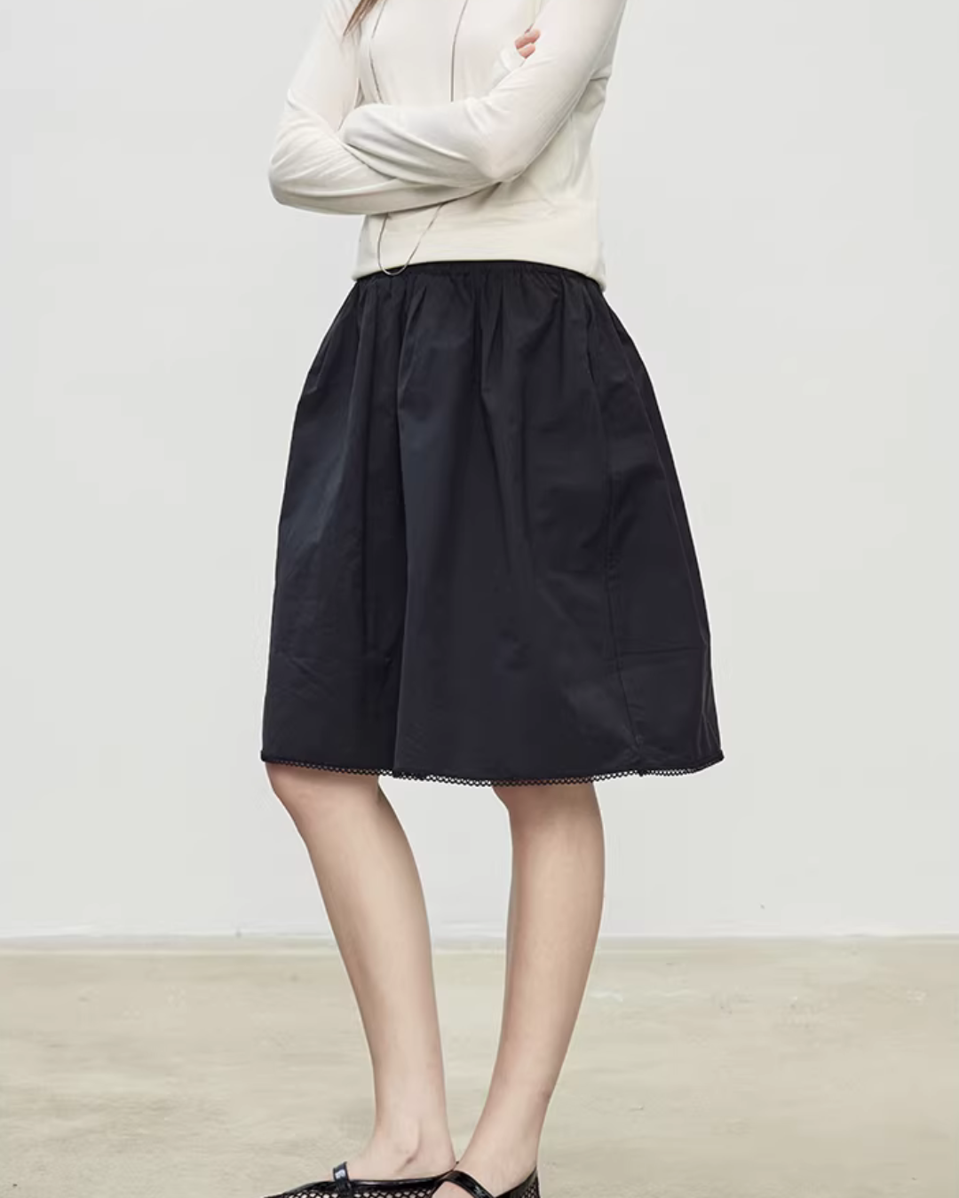Retro Puffy Half Skirt Retro Puffy Half Skirt