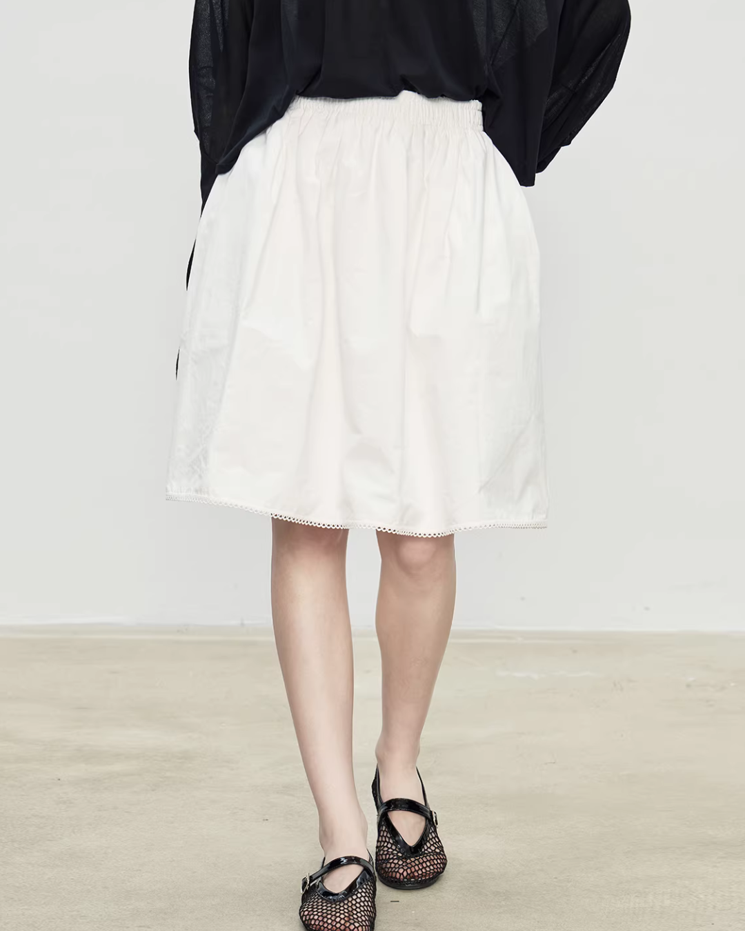 Retro Puffy Half Skirt Retro Puffy Half Skirt