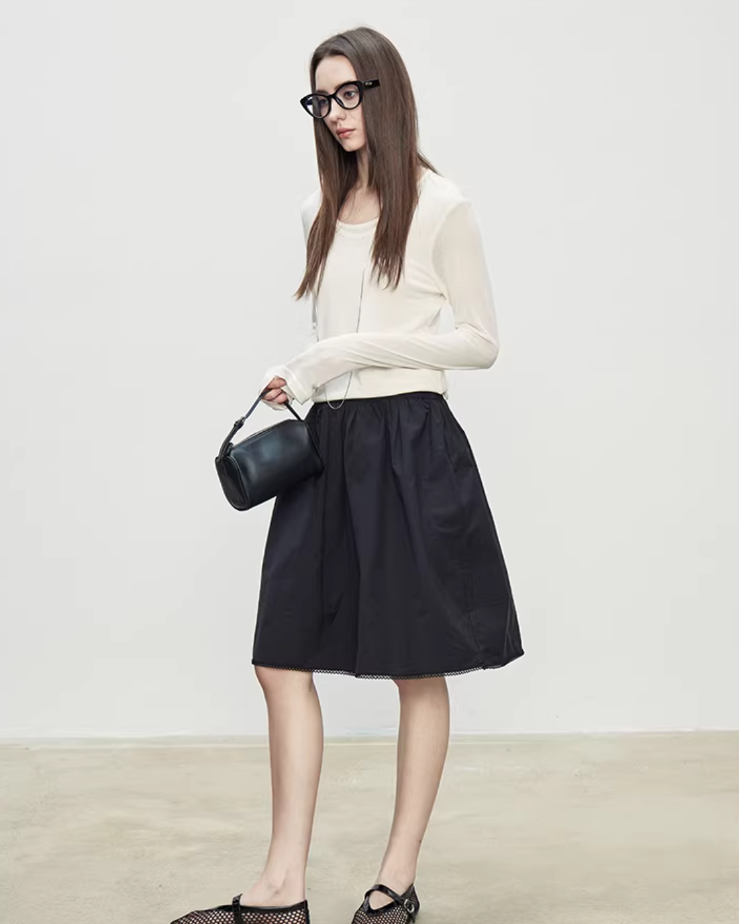 Retro Puffy Half Skirt Retro Puffy Half Skirt