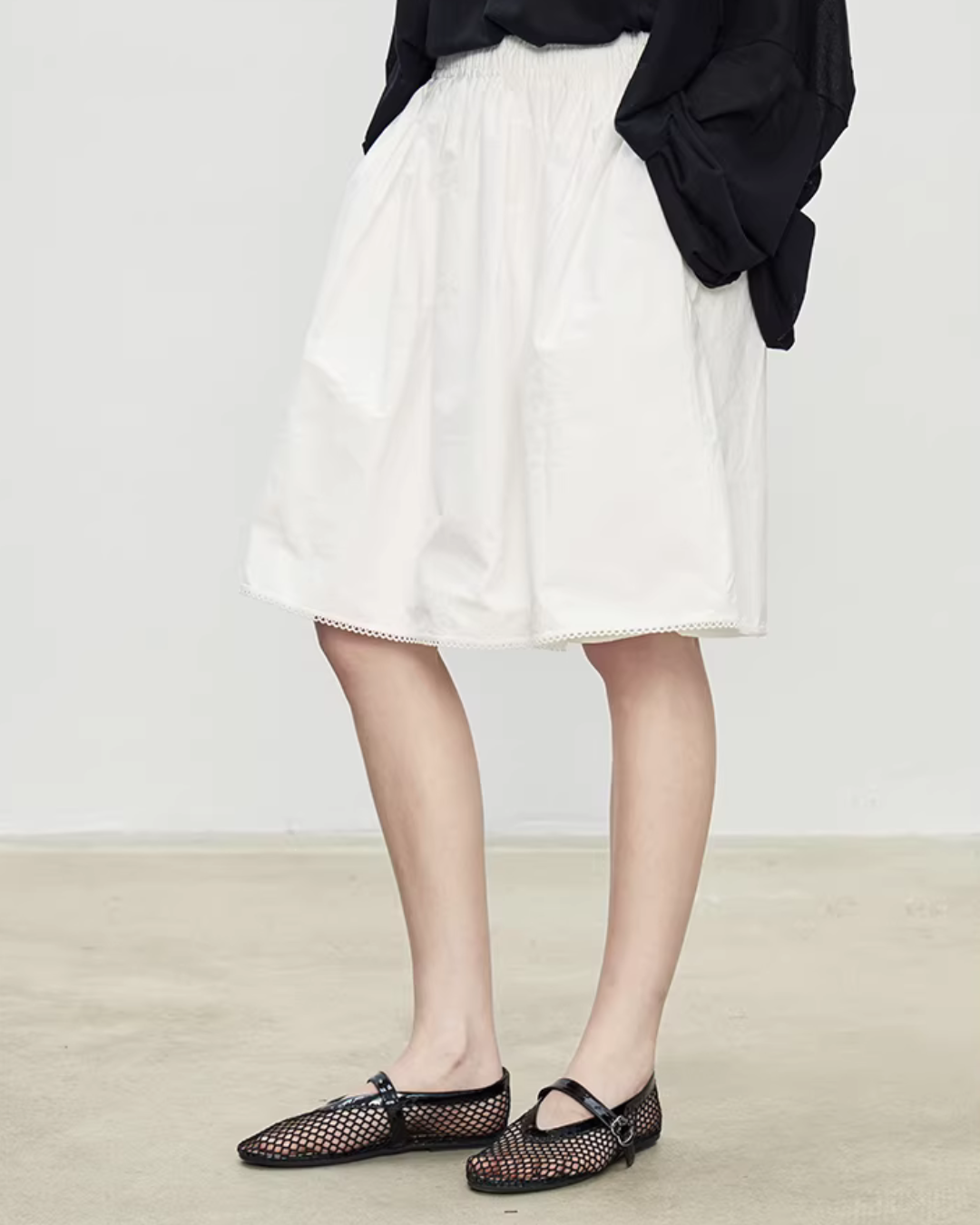 Retro Puffy Half Skirt Retro Puffy Half Skirt