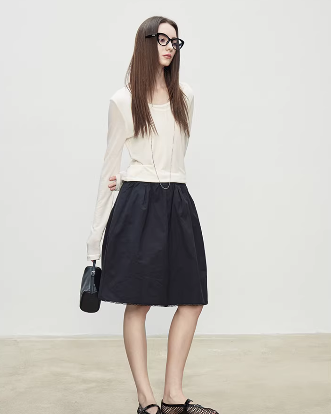Retro Puffy Half Skirt Retro Puffy Half Skirt