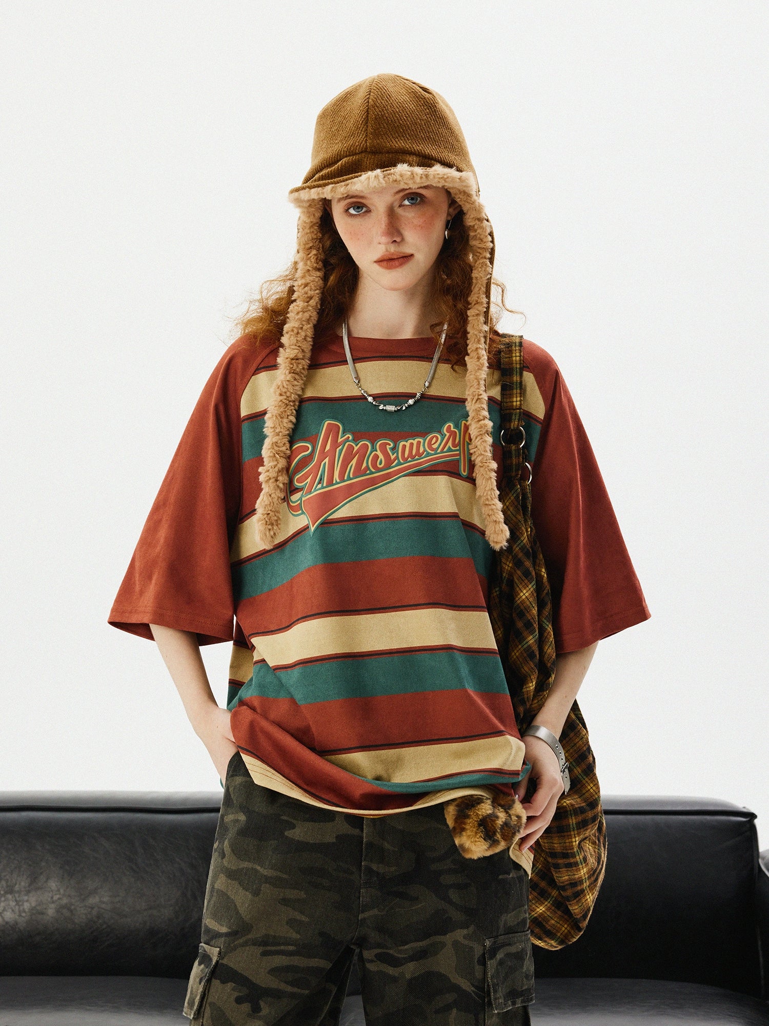 Retro Stripe Short Sleeve T-Shirt Retro Stripe Short Sleeve T-Shirt