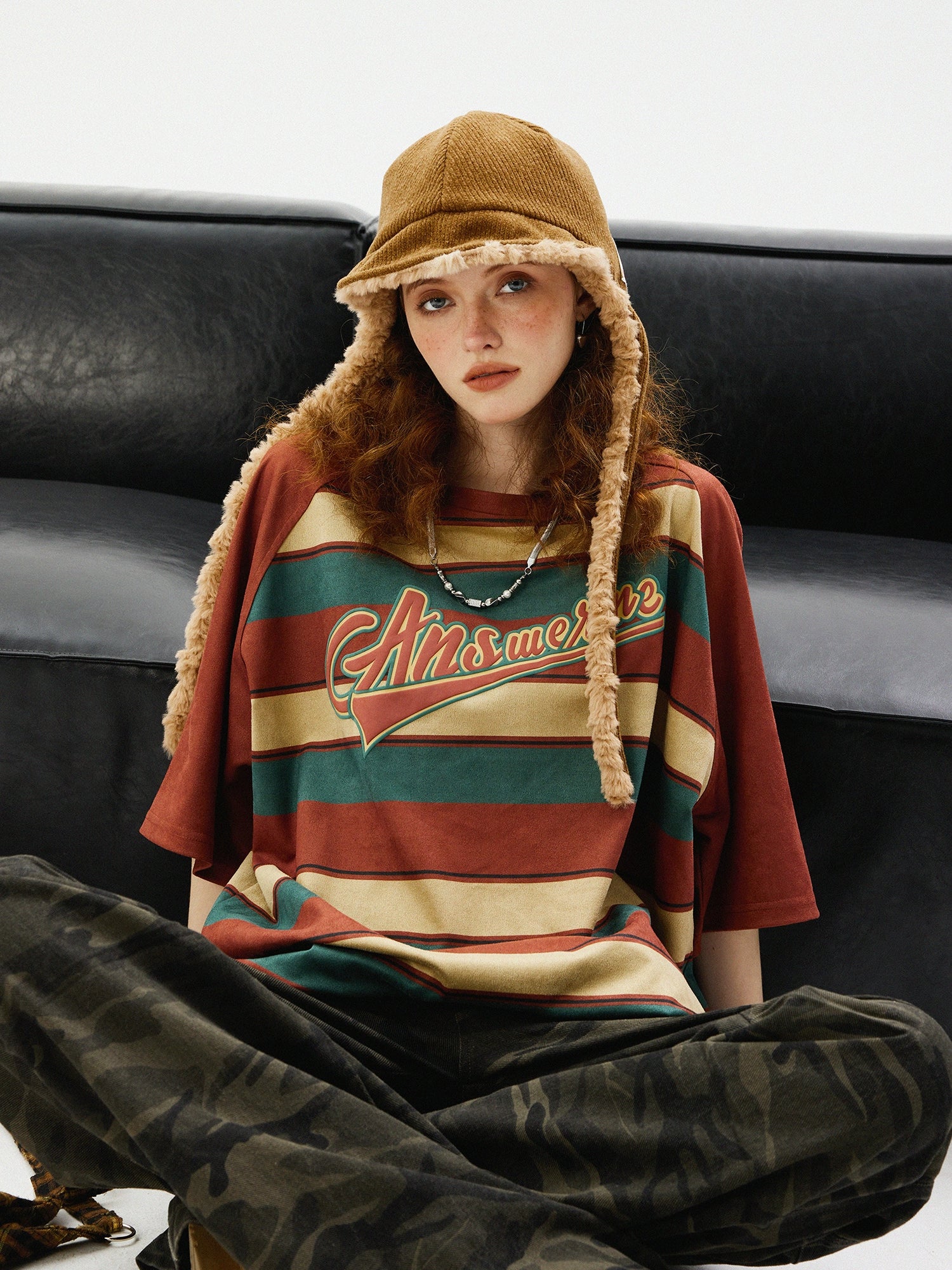 Retro Stripe Short Sleeve T-Shirt Retro Stripe Short Sleeve T-Shirt