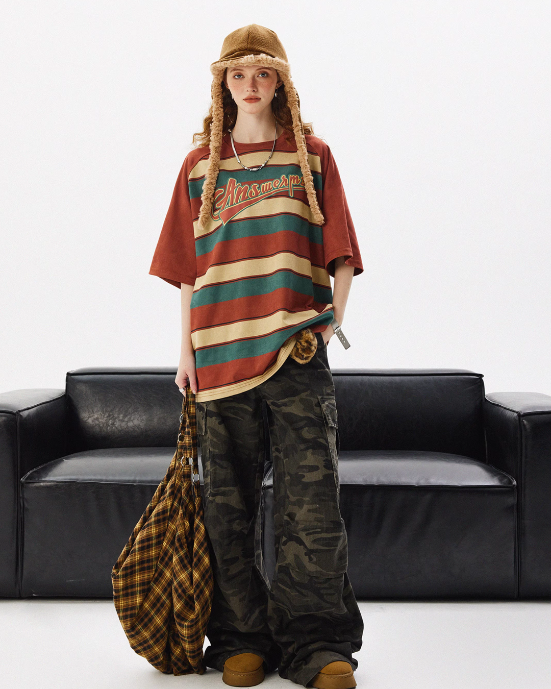 Retro Stripe Short Sleeve T-Shirt Retro Stripe Short Sleeve T-Shirt