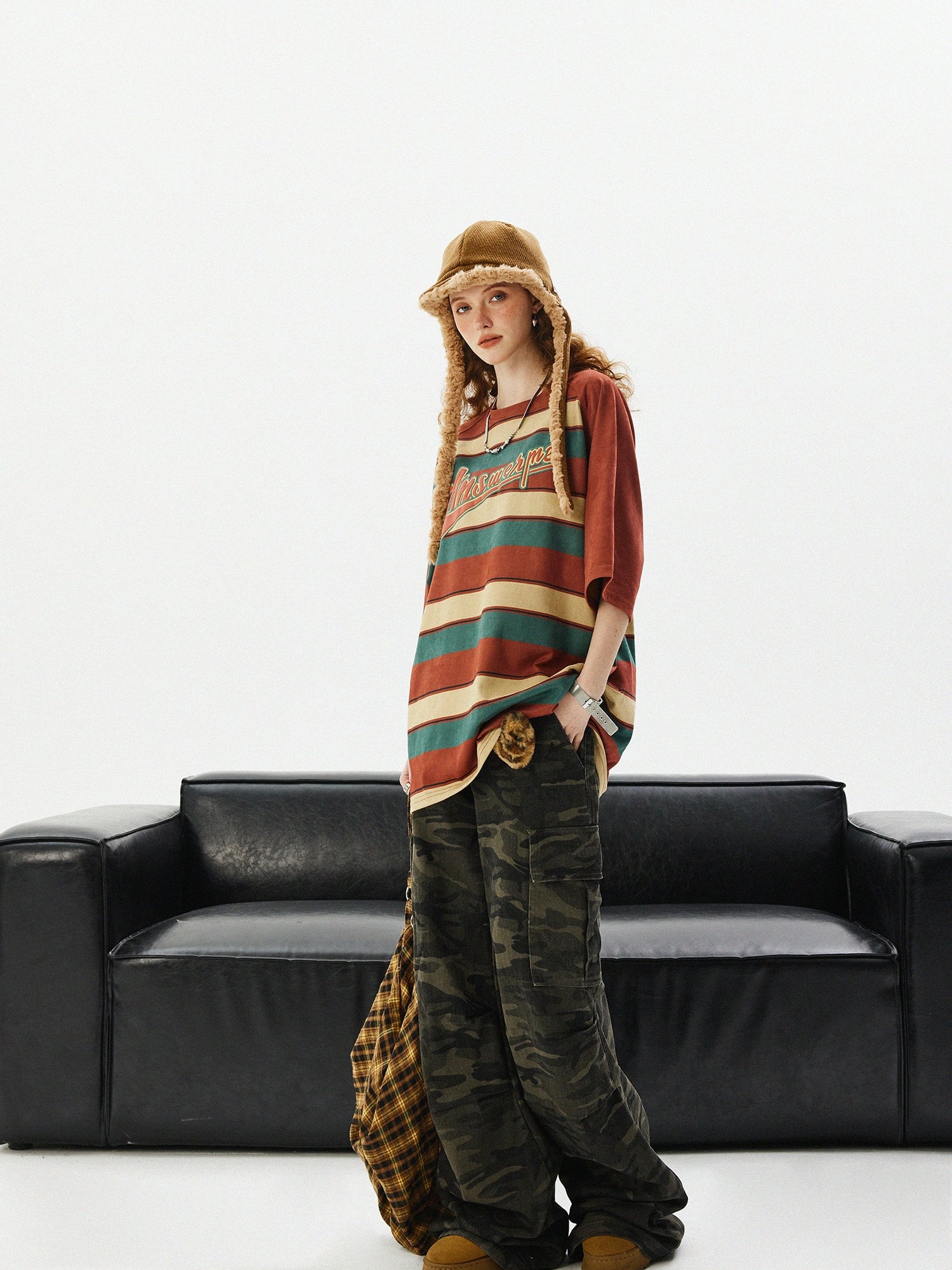 Retro Stripe Short Sleeve T-Shirt Retro Stripe Short Sleeve T-Shirt