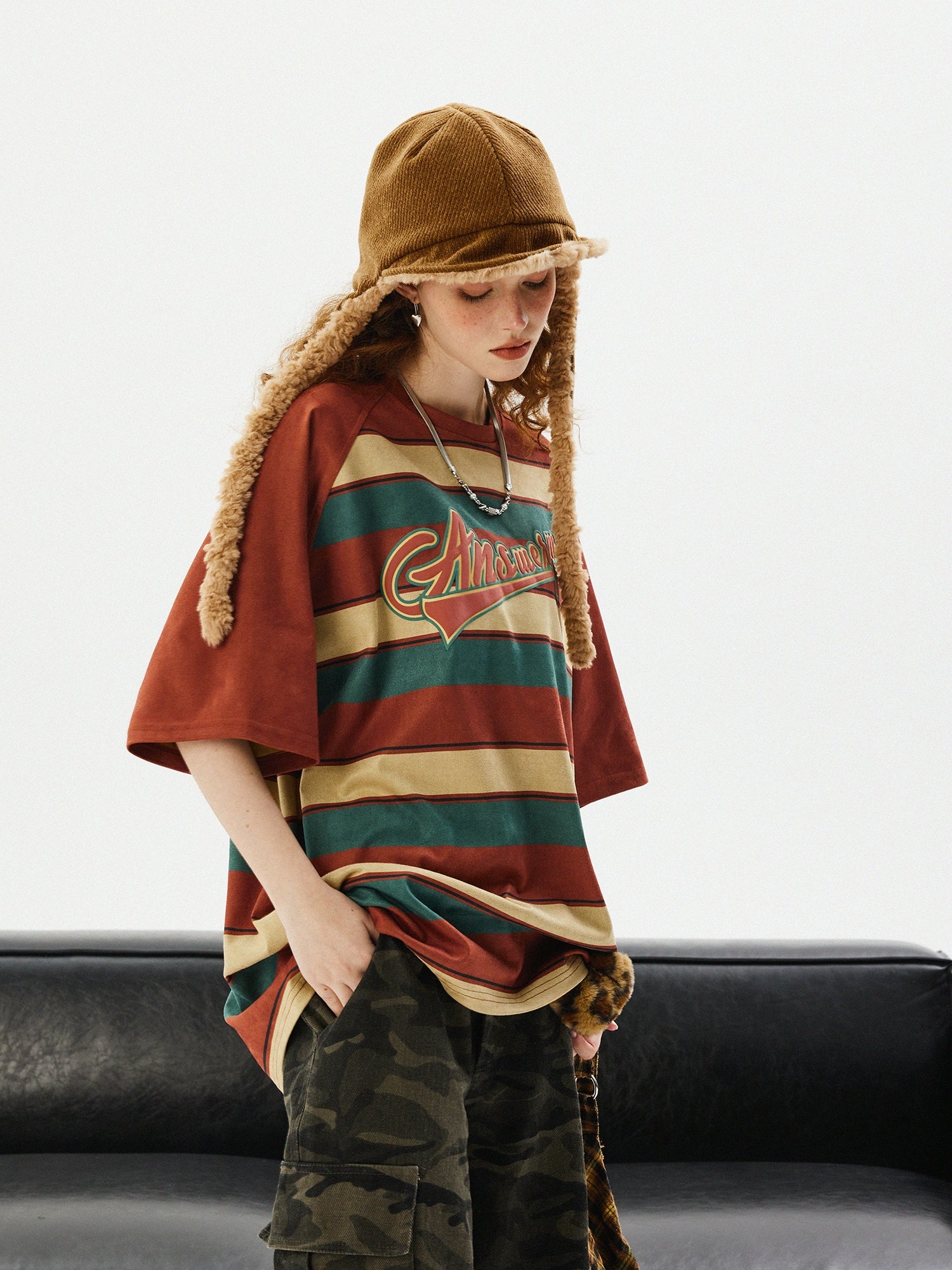 Retro Stripe Short Sleeve T-Shirt Retro Stripe Short Sleeve T-Shirt