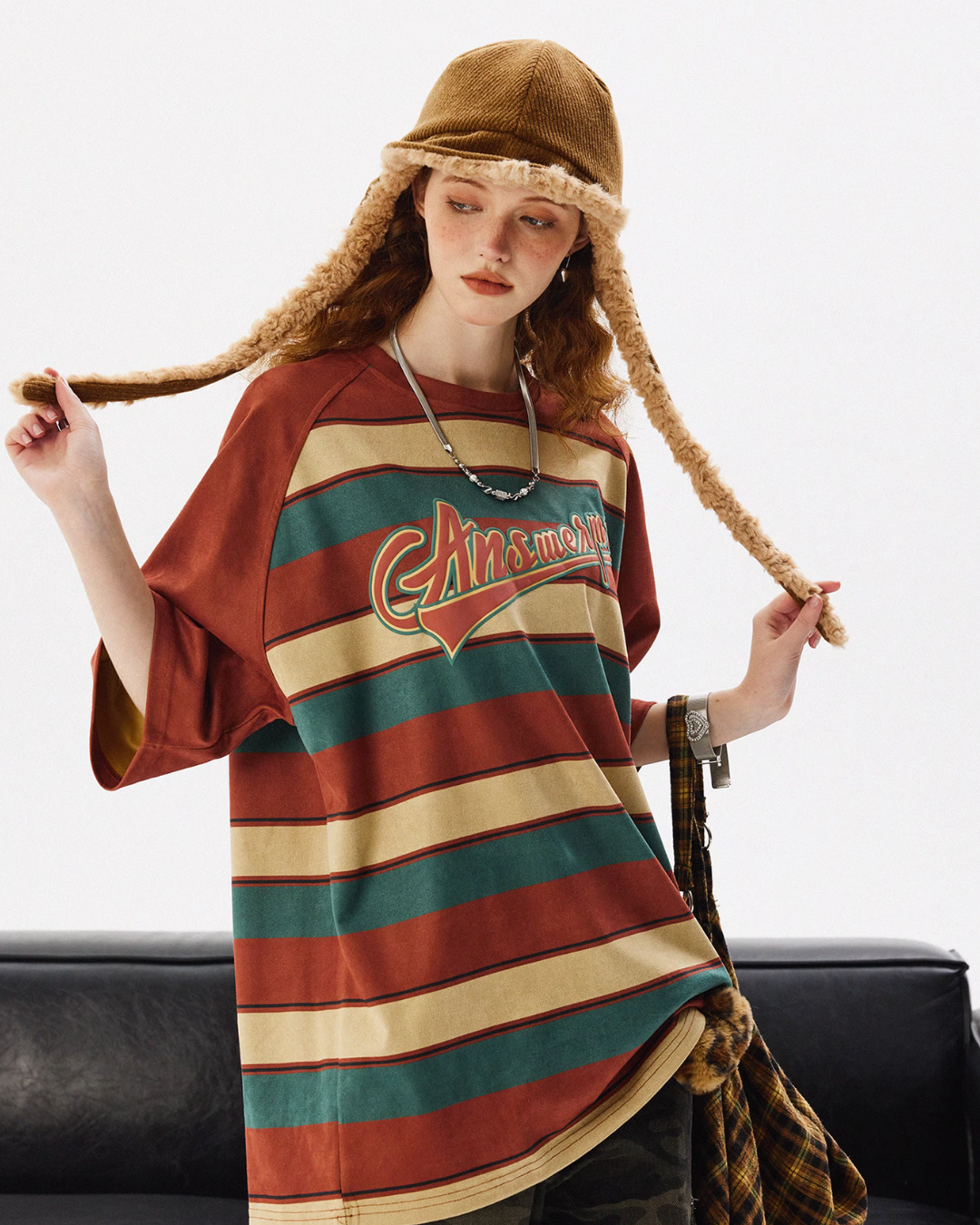 Retro Stripe Short Sleeve T-Shirt Retro Stripe Short Sleeve T-Shirt