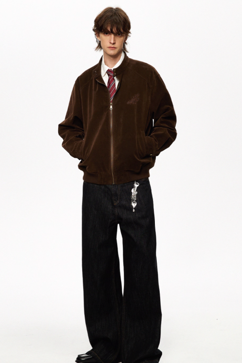 Retro Suede Simple Jacket