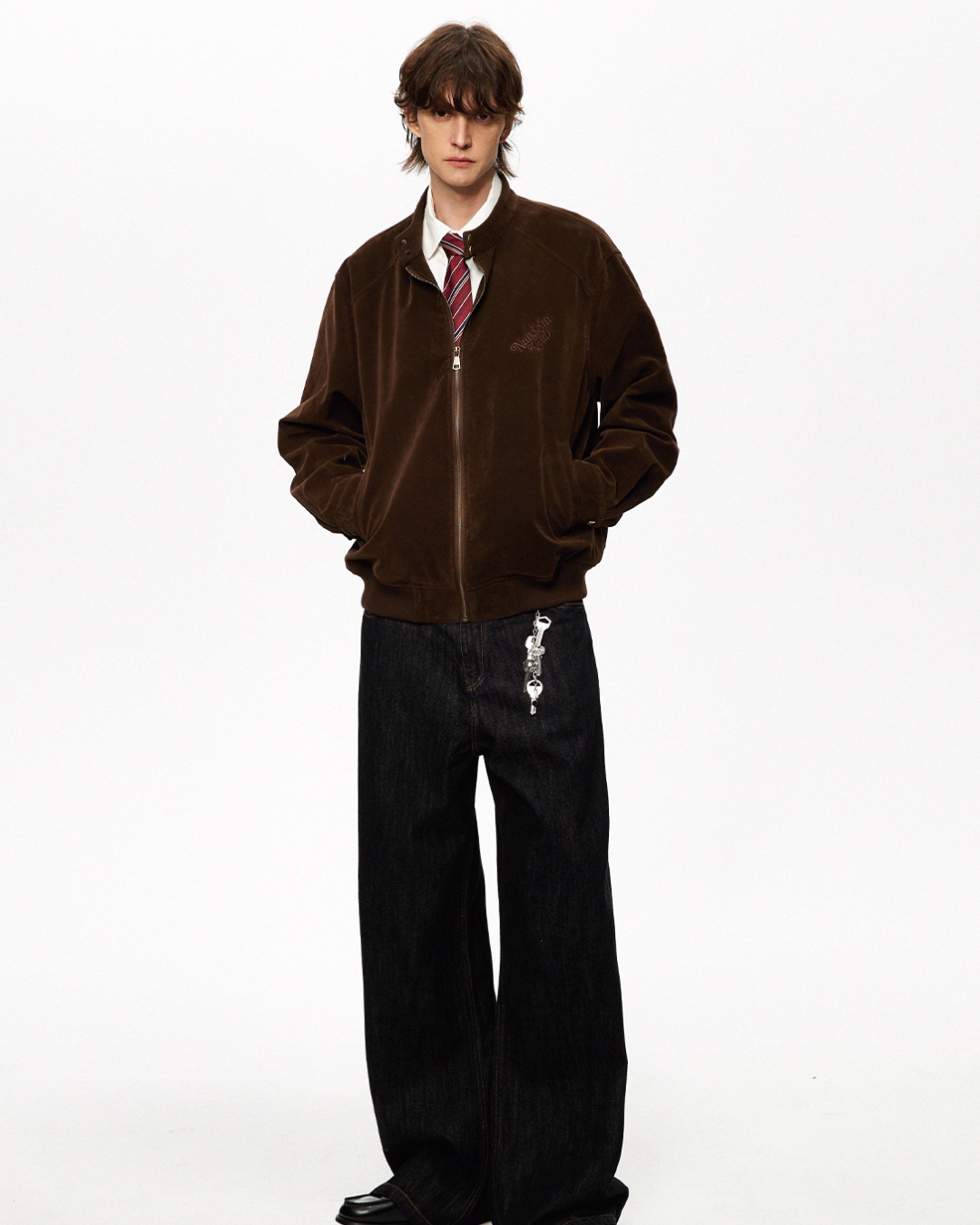 Retro Suede Simple Jacket Retro Suede Simple Jacket