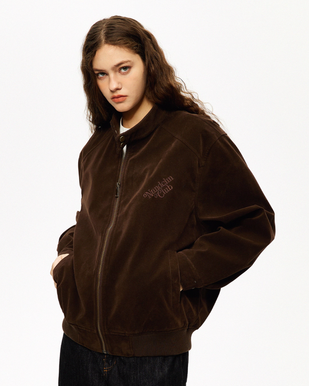 Retro Suede Simple Jacket Retro Suede Simple Jacket