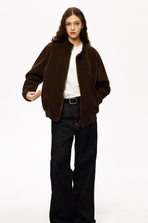 Retro Suede Simple Jacket