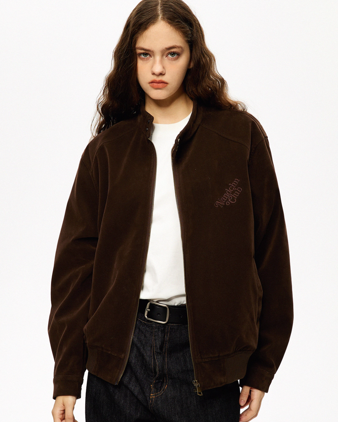 Retro Suede Simple Jacket Retro Suede Simple Jacket