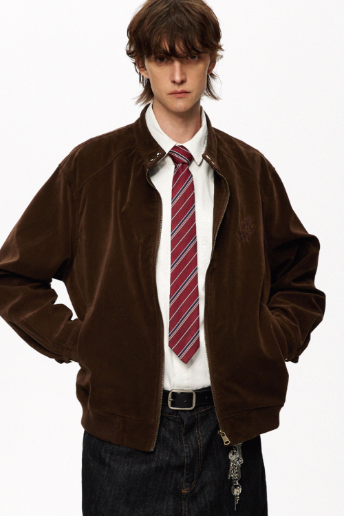 Retro Suede Simple Jacket