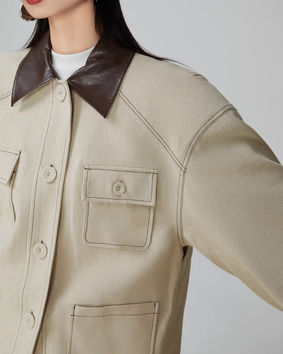 Retro Work Jacket / Wide Pants Retro Work Jacket / Wide Pants