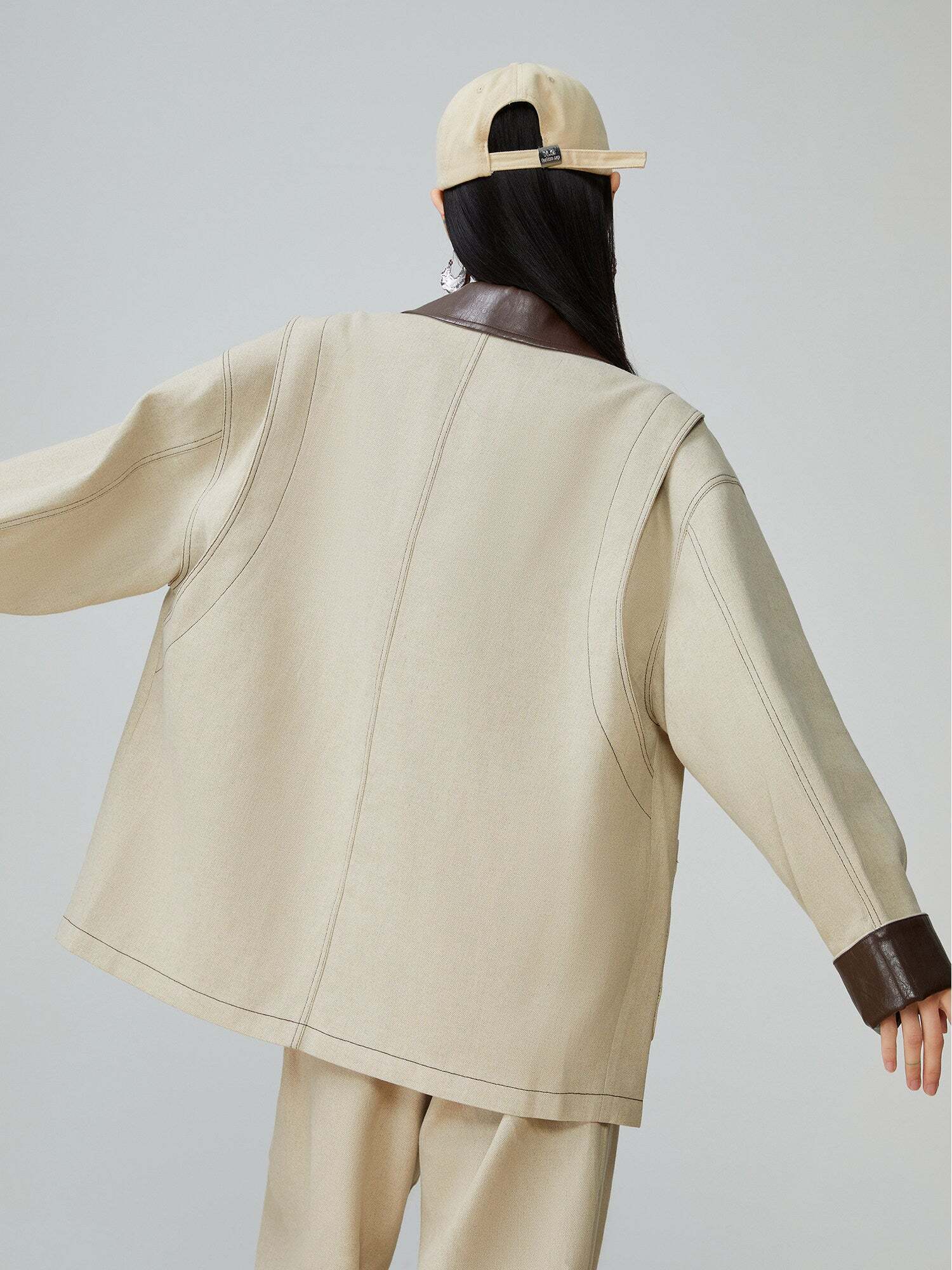 Retro Work Jacket / Wide Pants Retro Work Jacket / Wide Pants