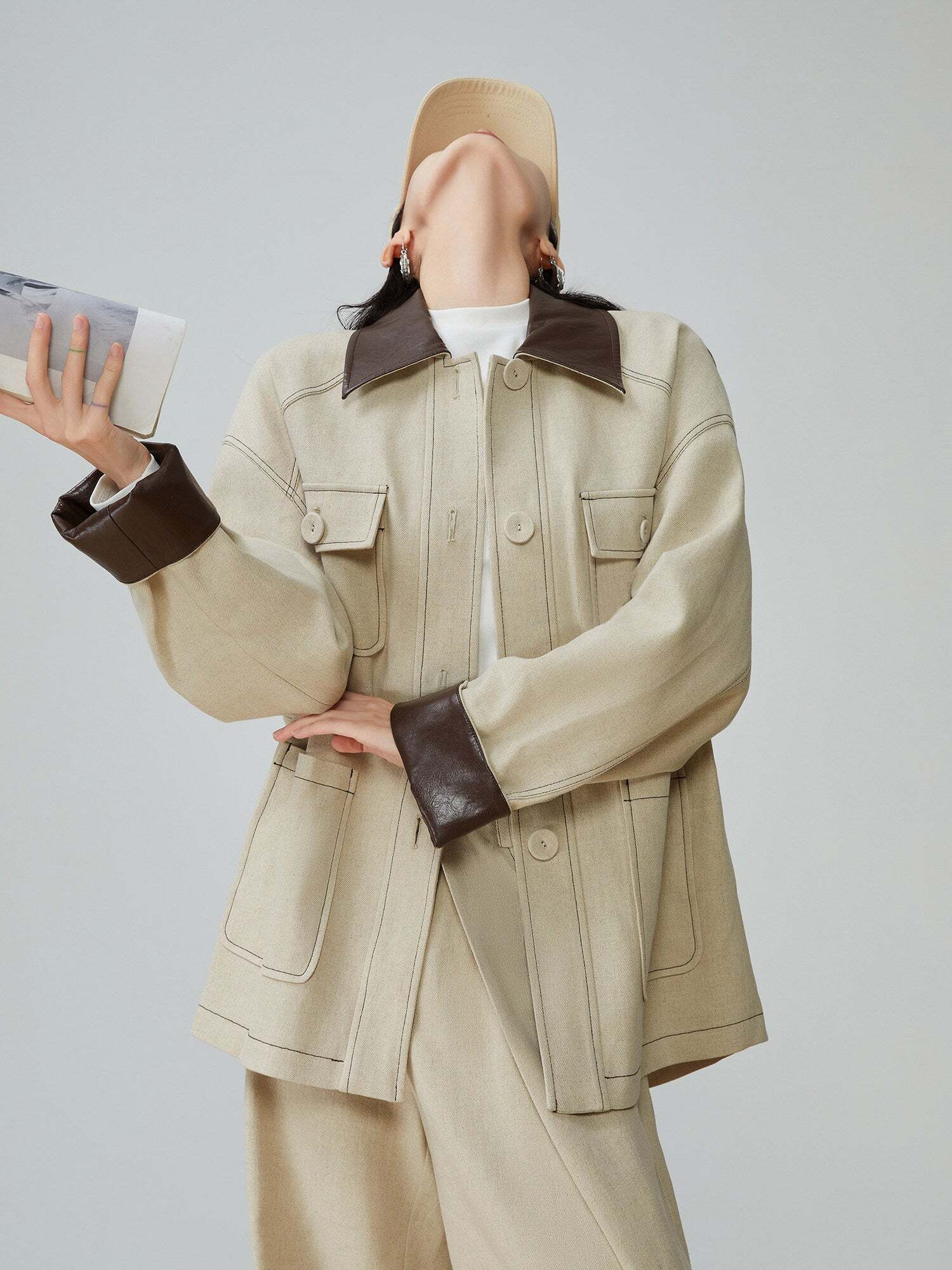 Retro Work Jacket / Wide Pants Retro Work Jacket / Wide Pants