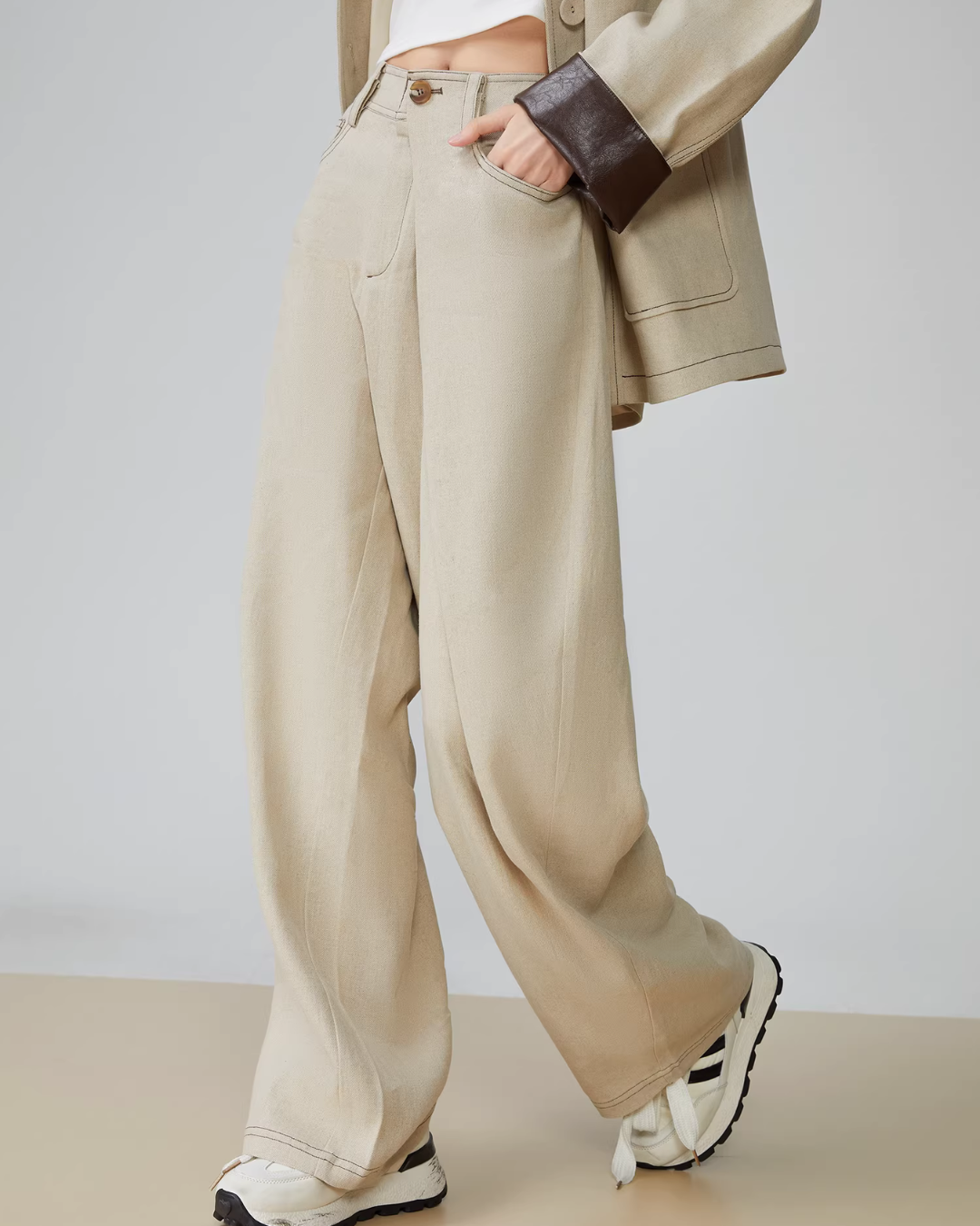 Retro Work Jacket / Wide Pants Retro Work Jacket / Wide Pants