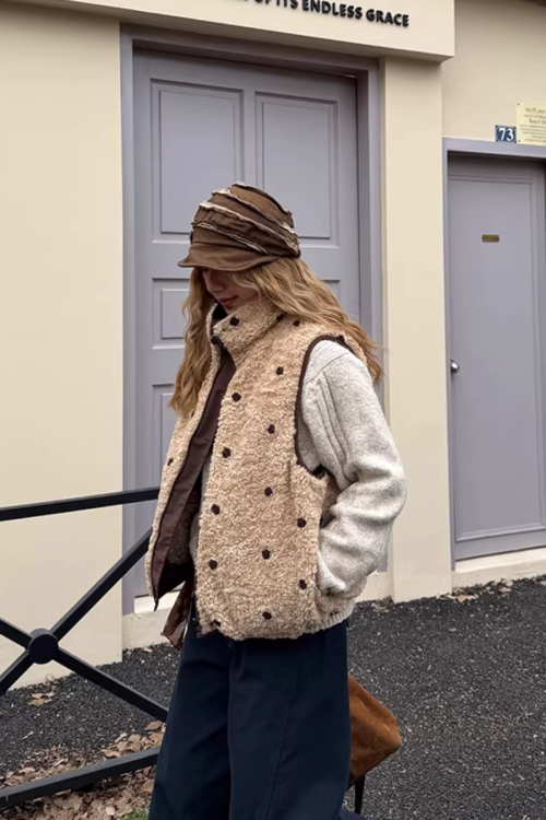 Reversible Fluffy Fur Vest