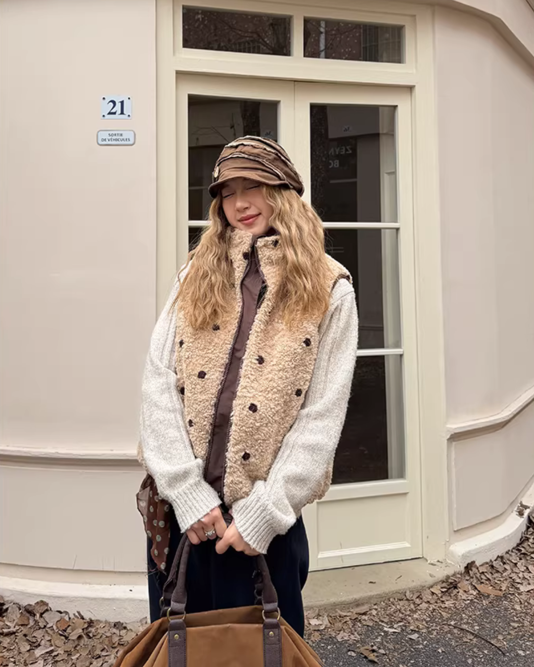 Reversible Fluffy Fur Vest Reversible Fluffy Fur Vest