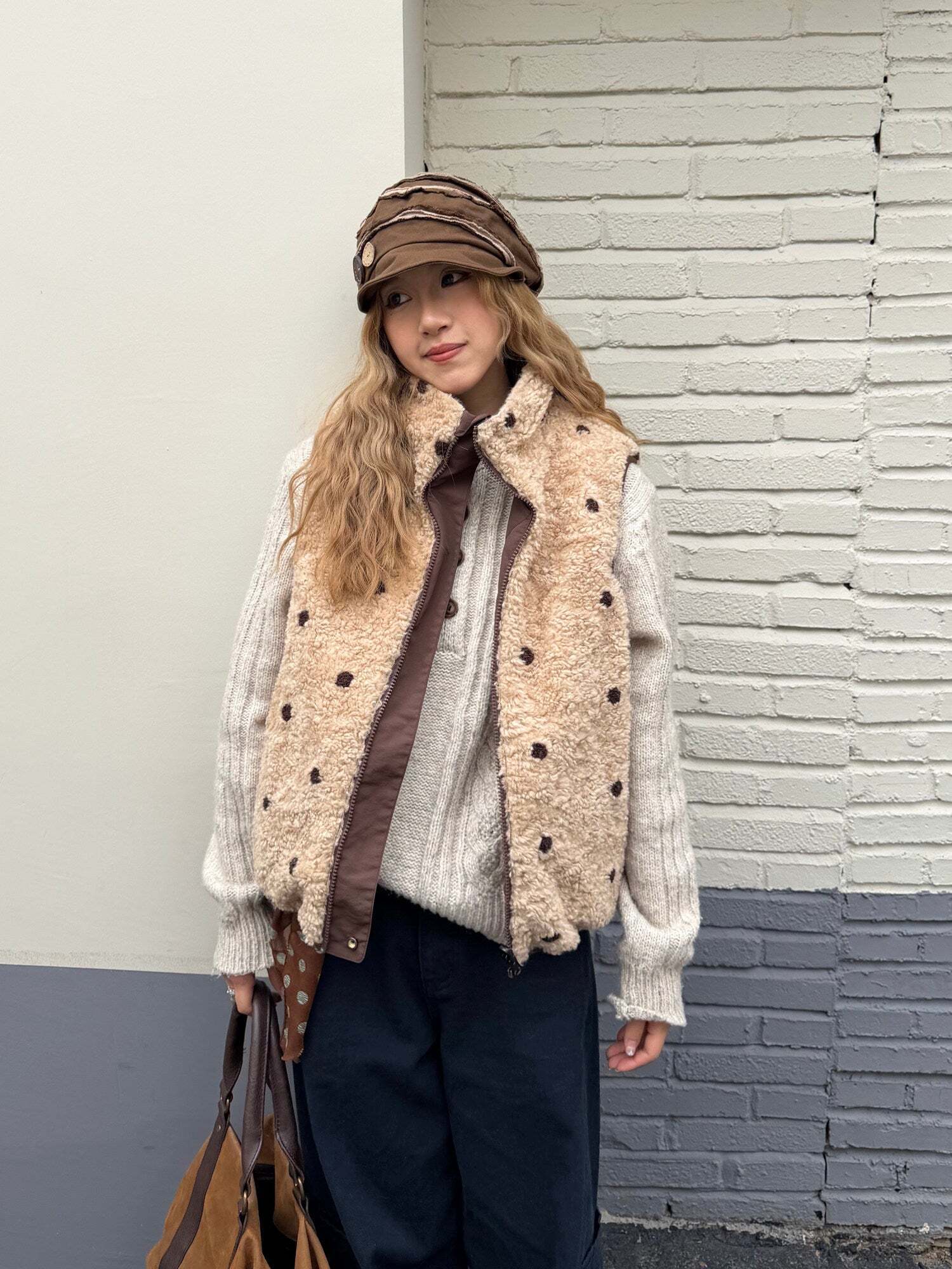 Reversible Fluffy Fur Vest