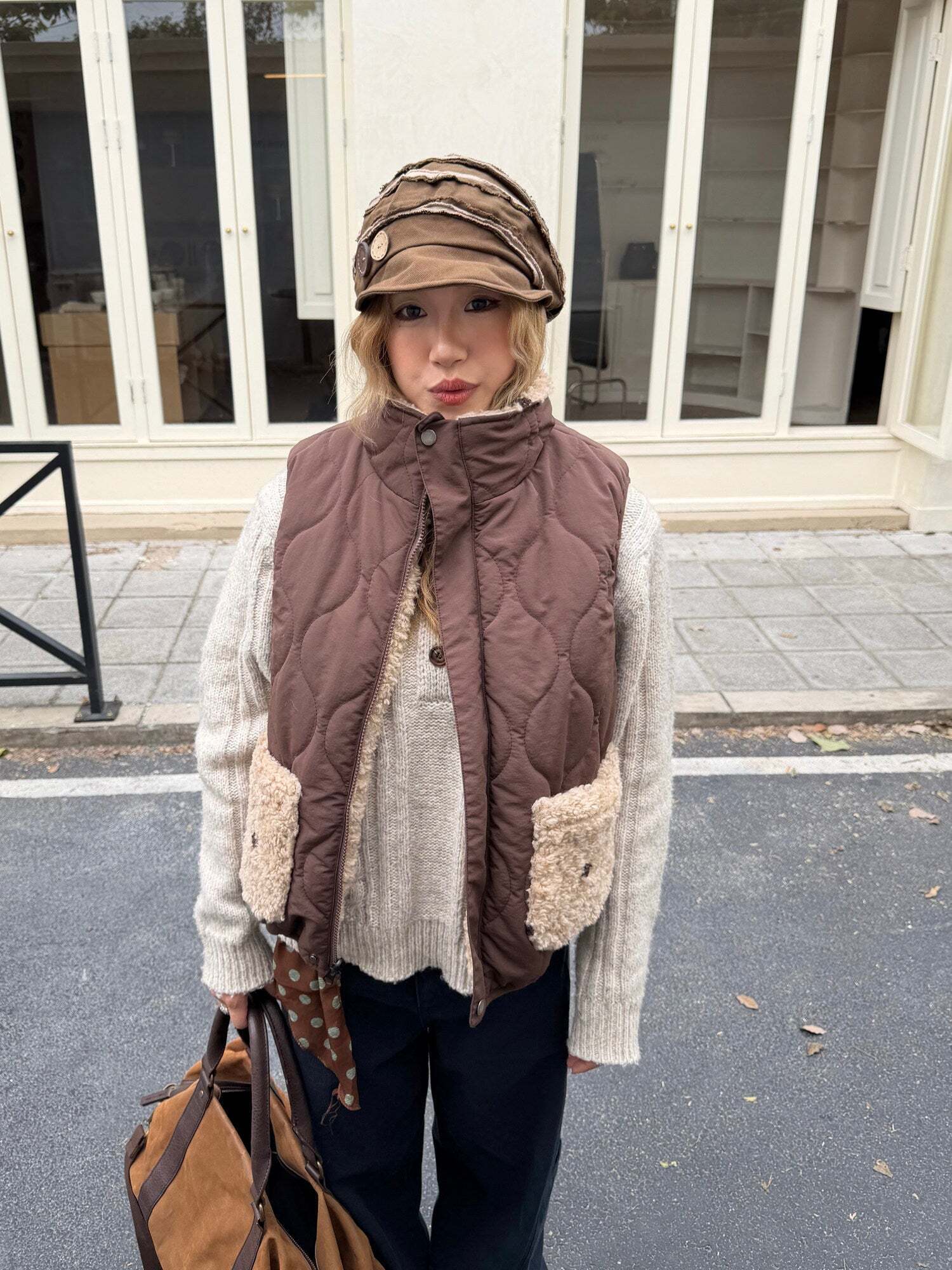 Reversible Fluffy Fur Vest Reversible Fluffy Fur Vest