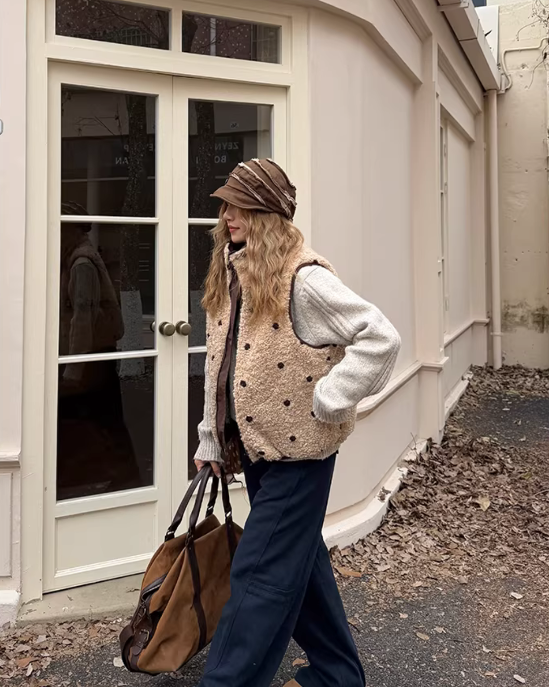 Reversible Fluffy Fur Vest Reversible Fluffy Fur Vest