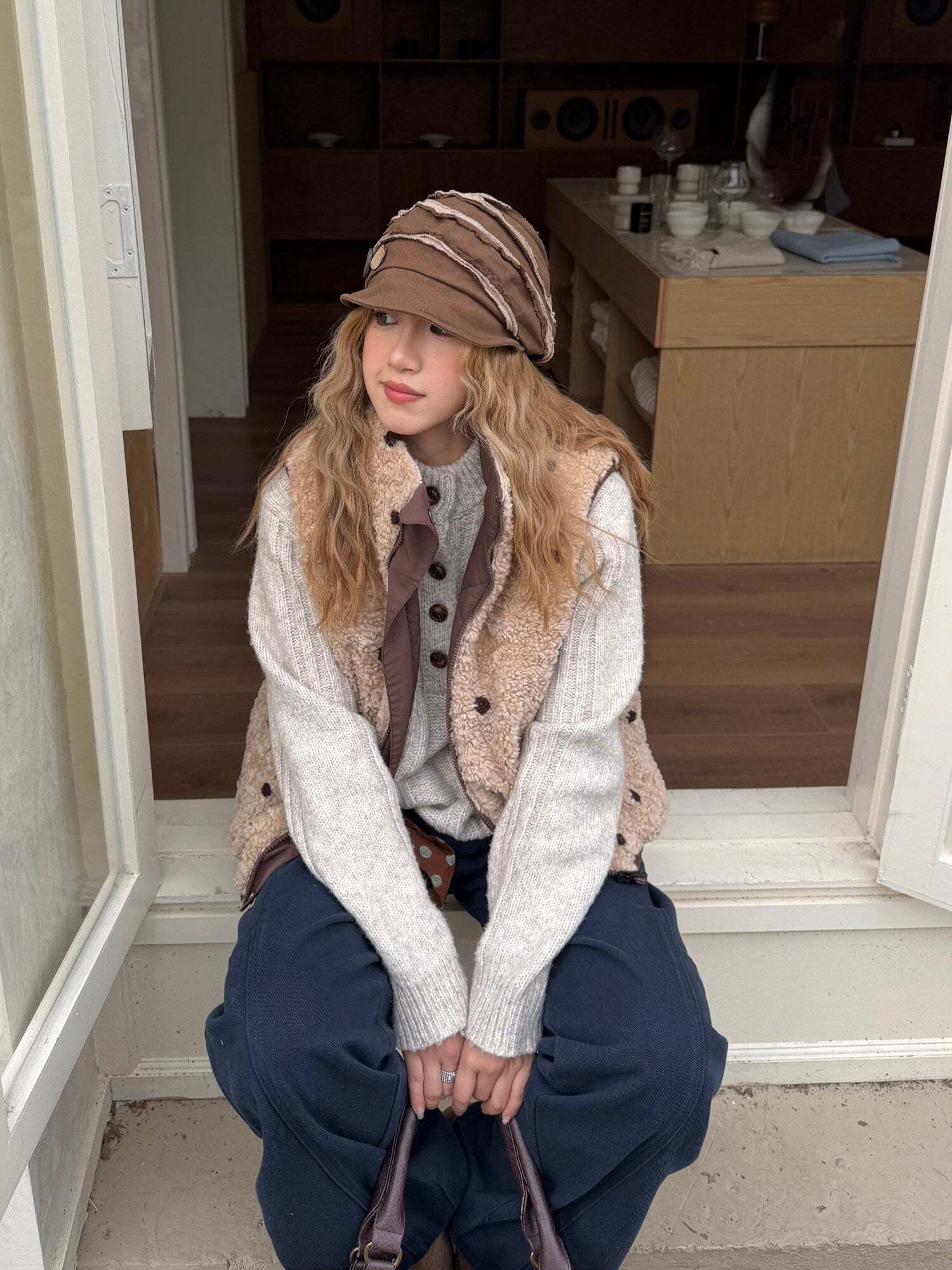 Reversible Fluffy Fur Vest Reversible Fluffy Fur Vest