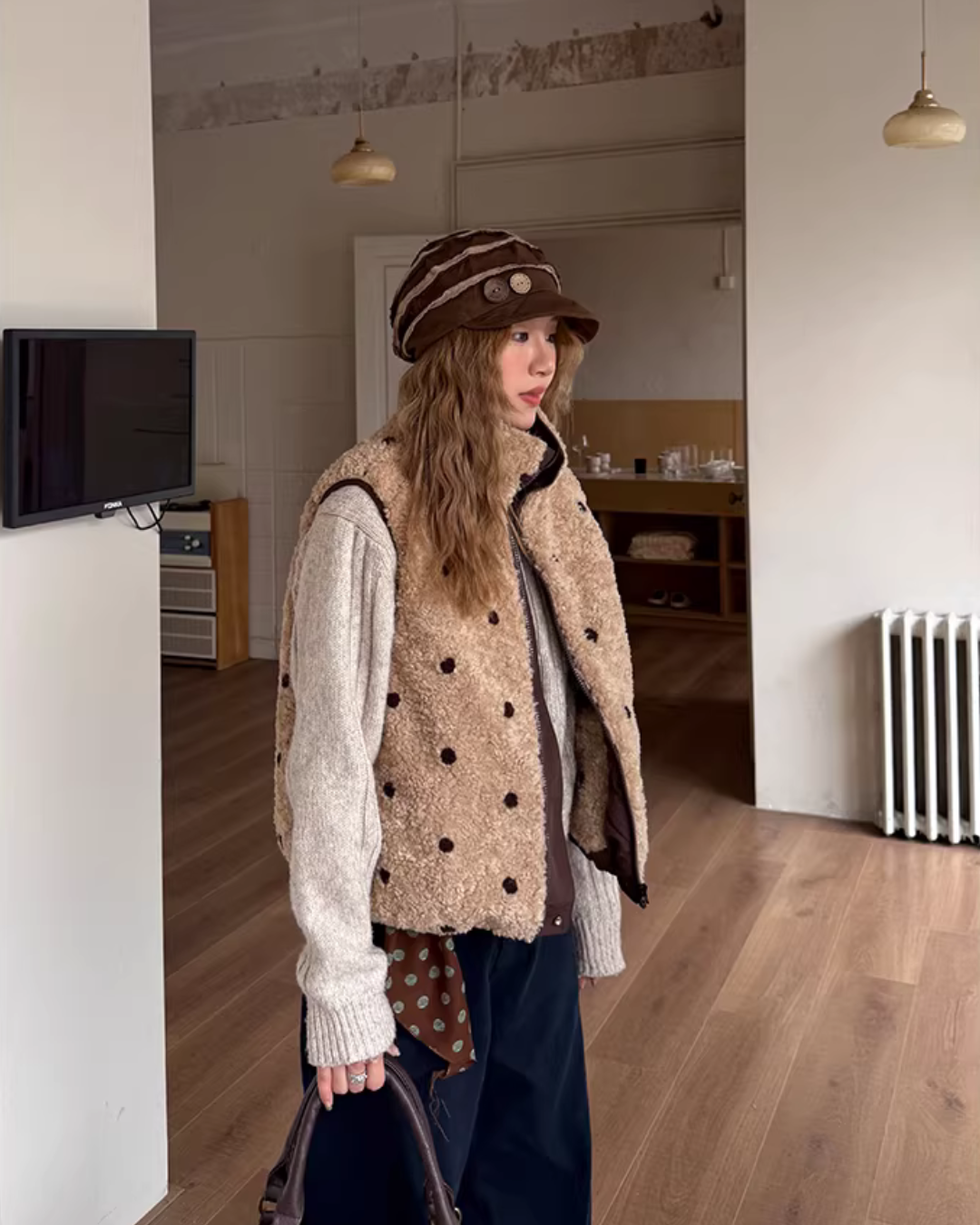 Reversible Fluffy Fur Vest Reversible Fluffy Fur Vest