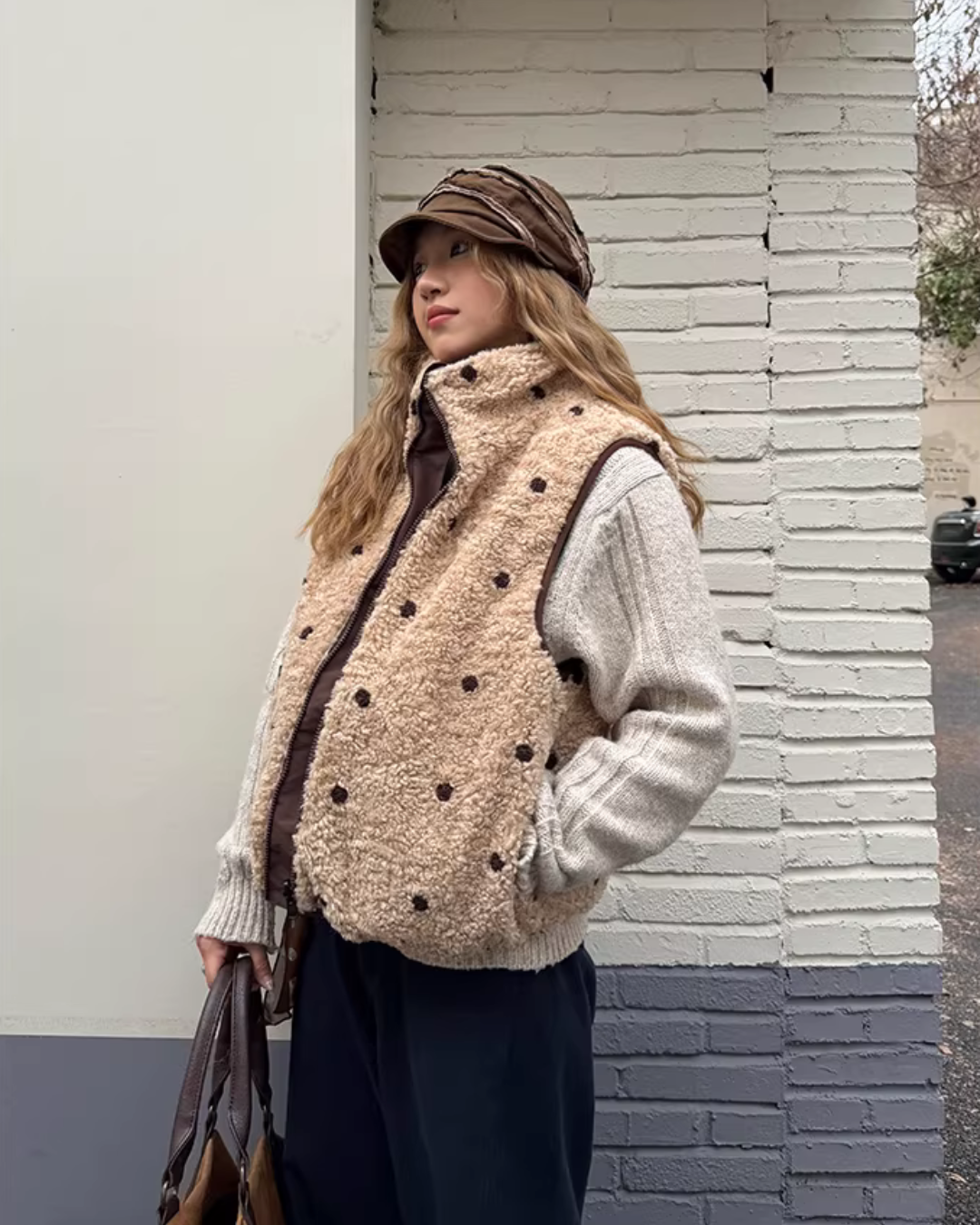 Reversible Fluffy Fur Vest Reversible Fluffy Fur Vest