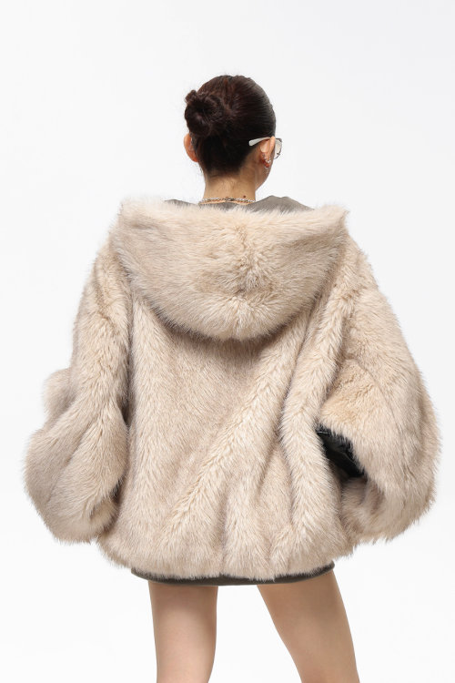 Reversible Military Fur Jacket