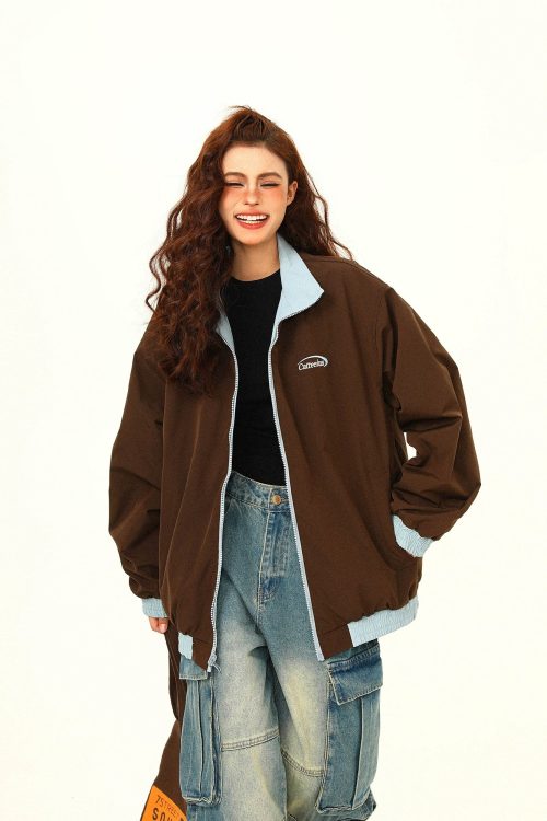 Reversible Side Line Track Jacket