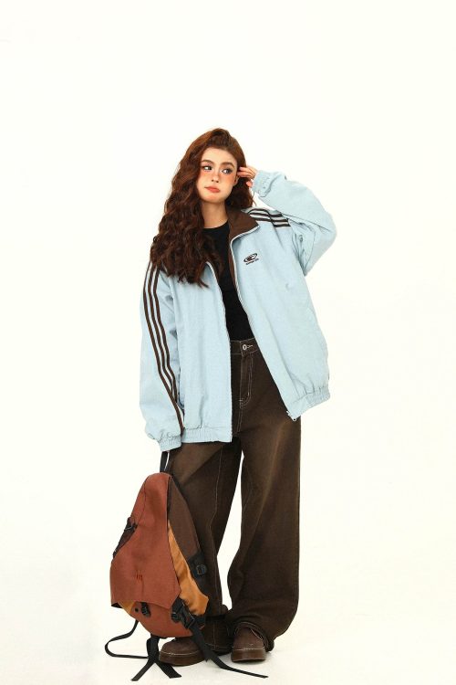 Reversible Side Line Track Jacket