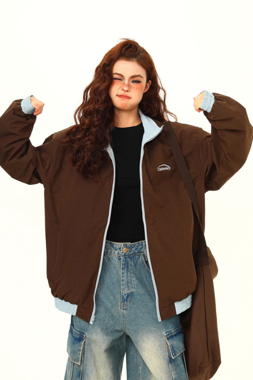 Reversible Side Line Track Jacket