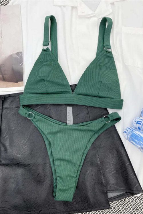 Ribbed Bikini Set