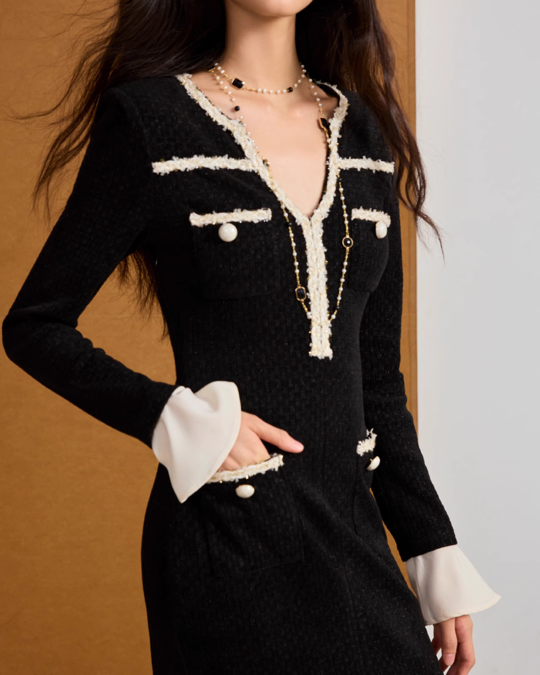 Ribbon Waist Tail Dress Ribbon Waist Tail Dress