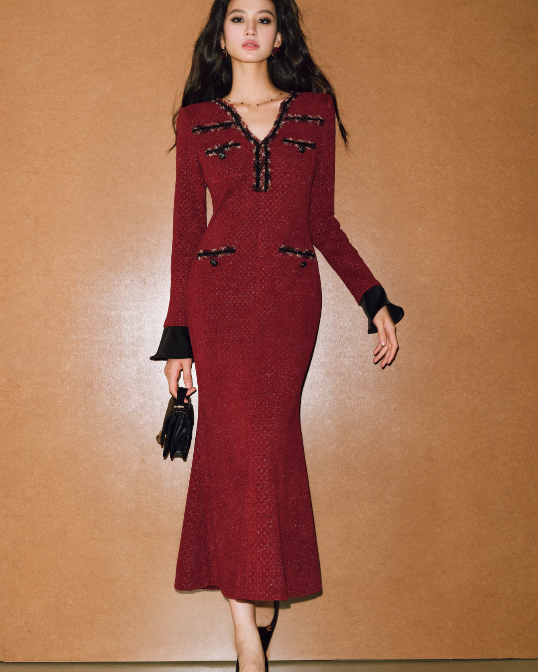 Ribbon Waist Tail Dress Ribbon Waist Tail Dress