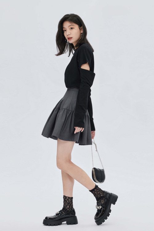 Round Neck Long Sleeve T-Shirt